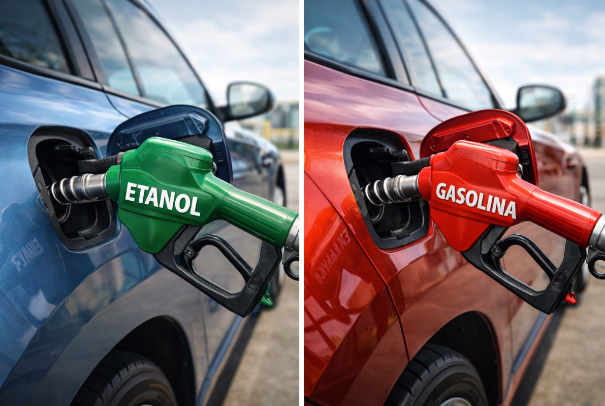 Etanol ou gasolina? Entenda como a “regra dos 70%” pode fazer você perder dinheiro